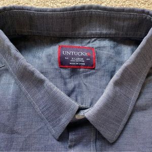 Untuckit XL button down shirt